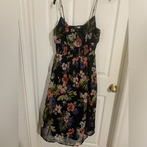 Real Purdy black dress with flowers